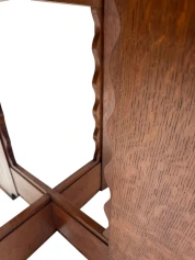 Art Deco Amsterdamse School Coffee Table in Oak, 1920s